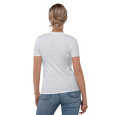 Close-up of the Origami Dreams design on Women's T-Shirt